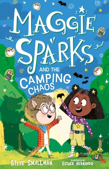 Book cover of Maggie Sparks and the Camping Chaos