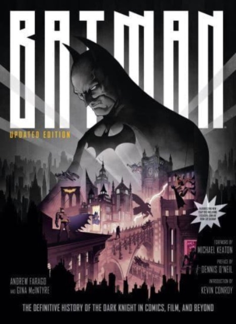 Book cover of Batman: The Definitive History of the Dark Knight in Comics, Film, and Beyond - Updated Edition