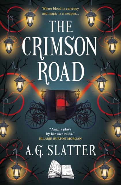 Book cover of The Crimson Road