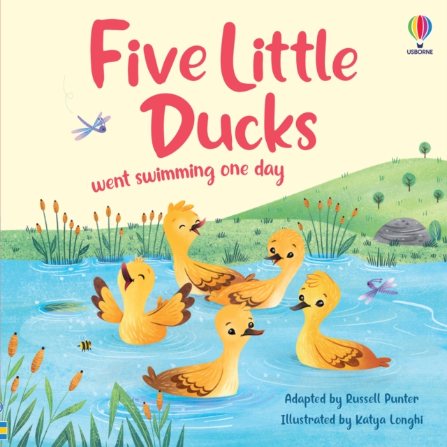 Book cover of Five Little Ducks went swimming one day