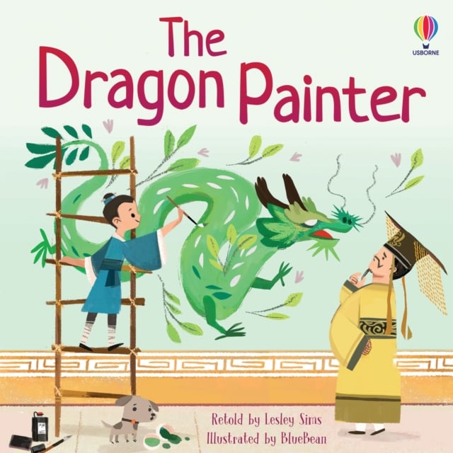 Book cover of The Dragon Painter