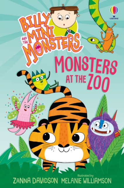 Book cover of Billy and the Mini Monsters: Monsters at the Zoo