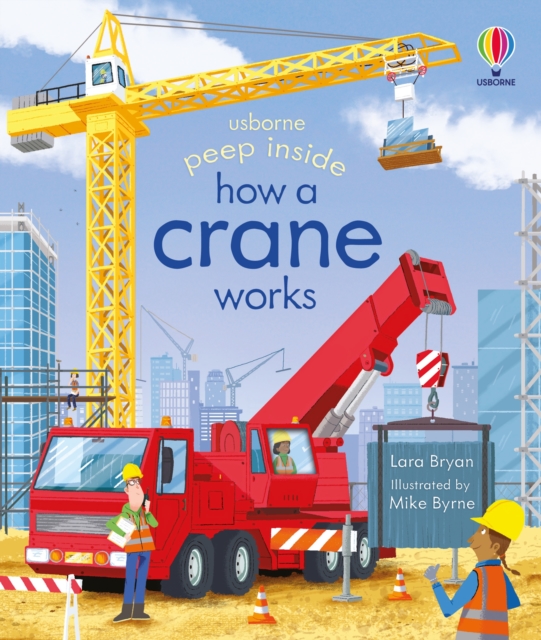Book cover of Peep Inside How a Crane Works
