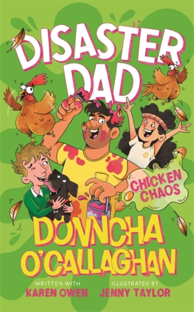 Book cover of Disaster Dad: Chicken Chaos