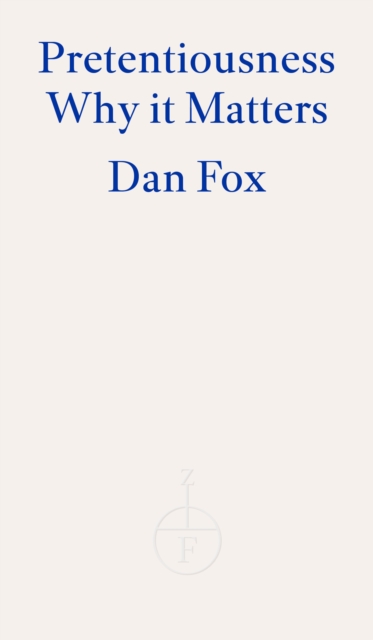 Book cover of Pretentiousness