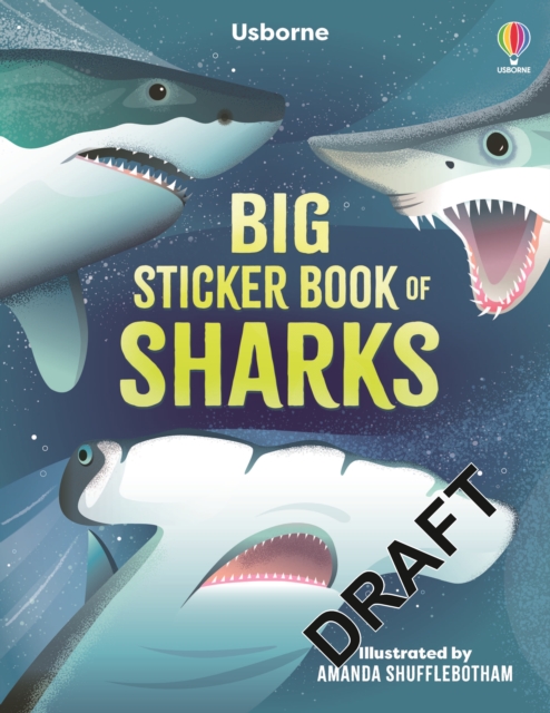 Book cover of Big Sticker Book of Sharks