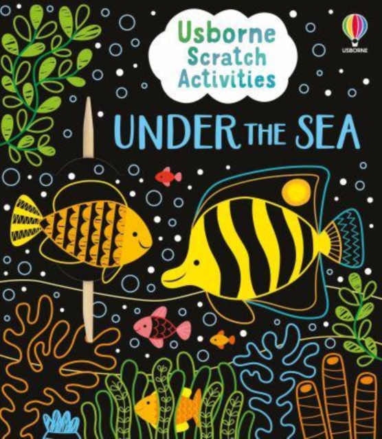 Book cover of Usborne Scratch Activities Under the Sea
