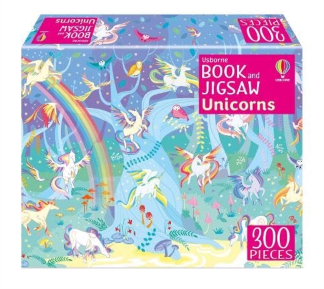 Book cover of Usborne Book and Jigsaw Unicorns