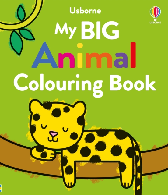 Book cover of My Big Animal Colouring Book