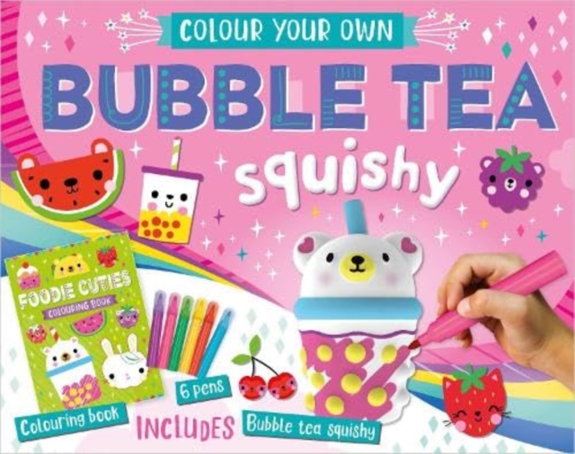 Book cover of Colour Your Own Bubble Tea Squishy