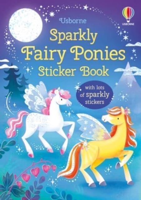 Book cover of Sparkly Fairy Ponies Sticker Book