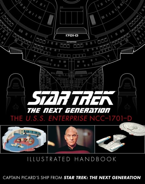 Book cover of Star Trek The Next Generation: The U.S.S. Enterprise NCC-1701-D Illustrated Handbook