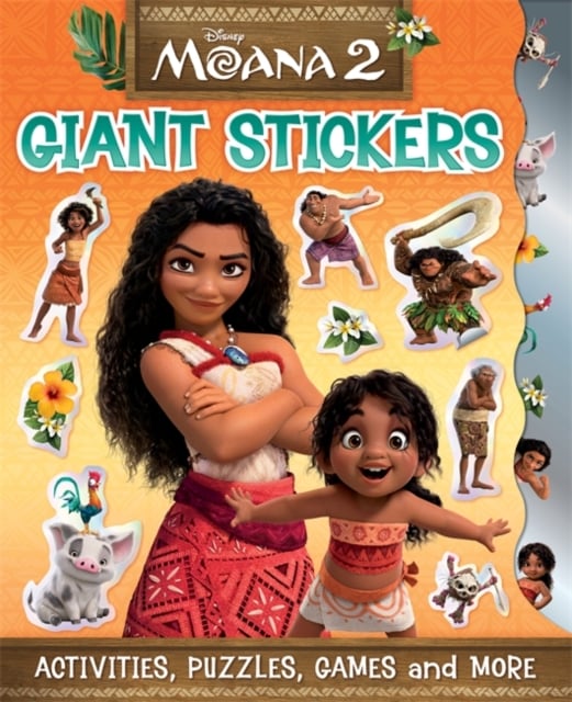 Book cover of Disney Moana 2: Giant Stickers