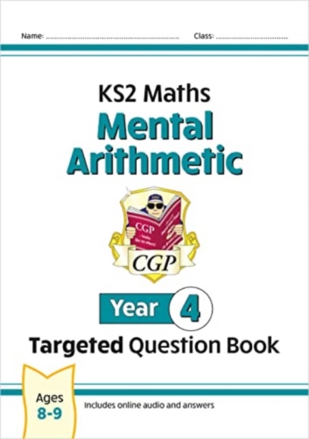 Book cover of New KS2 Maths Year 4 Mental Arithmetic Targeted Question Book (incl. Online Answers & Audio Tests)