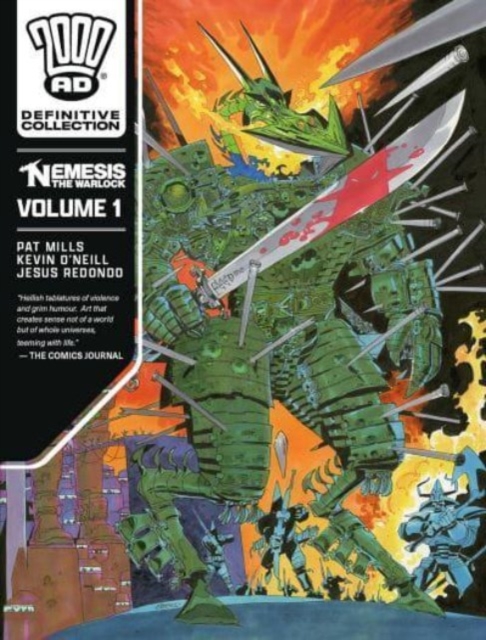 Book cover of Nemesis the Warlock - The Definitive Edition, volume 1
