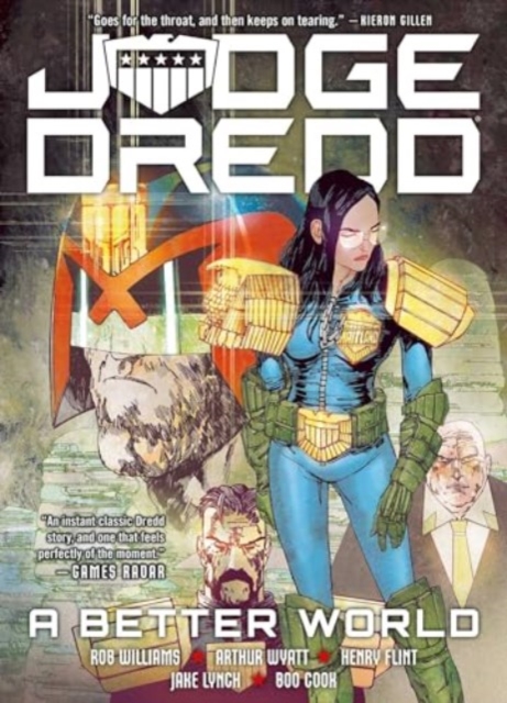 Book cover of Judge Dredd: A Better World