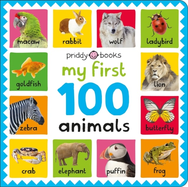 Book cover of My First 100: Animals
