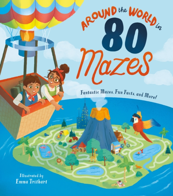 Book cover of Around the World in 80 Mazes