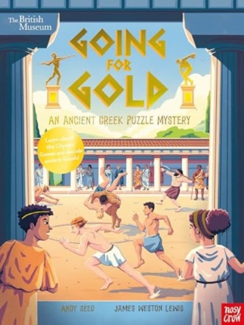Book cover of British Museum: Going for Gold (an Ancient Greek Puzzle Mystery)