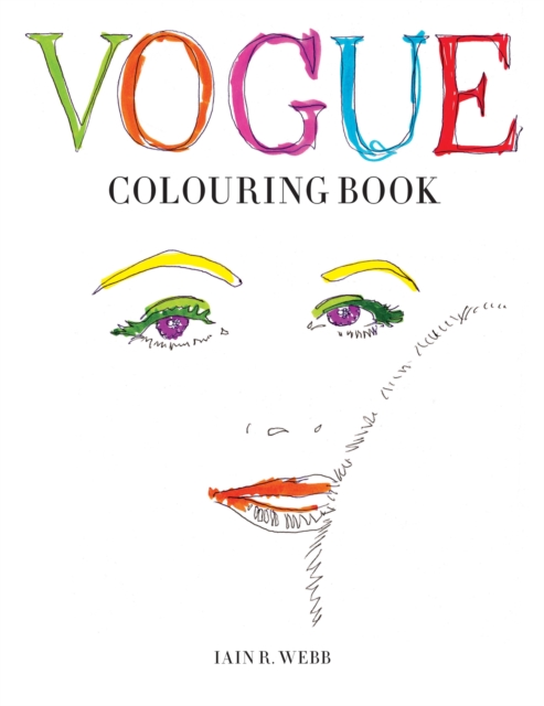 Book cover of Vogue Colouring Book