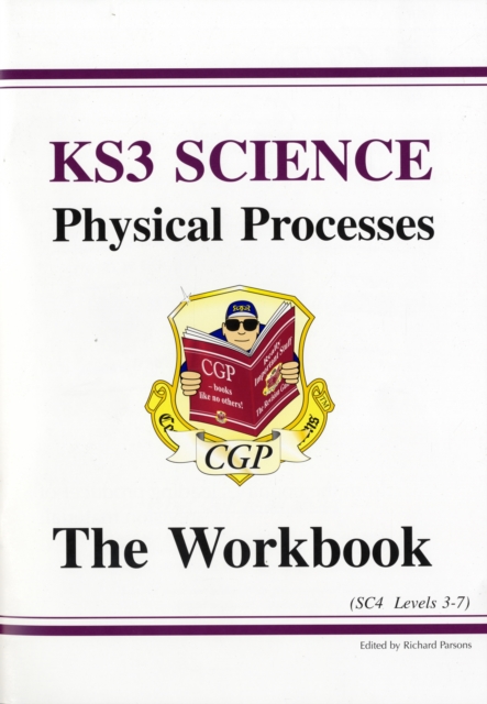 Book cover of KS3 Physics Workbook (includes online answers)
