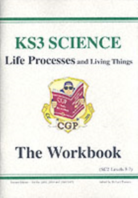 Book cover of KS3 Biology Workbook (includes online answers)