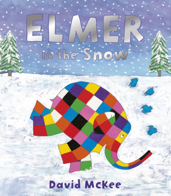 Book cover of Elmer in the Snow