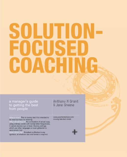 Solution-Focused Coaching by Anthony Grant, Jane Greene | Shakespeare ...