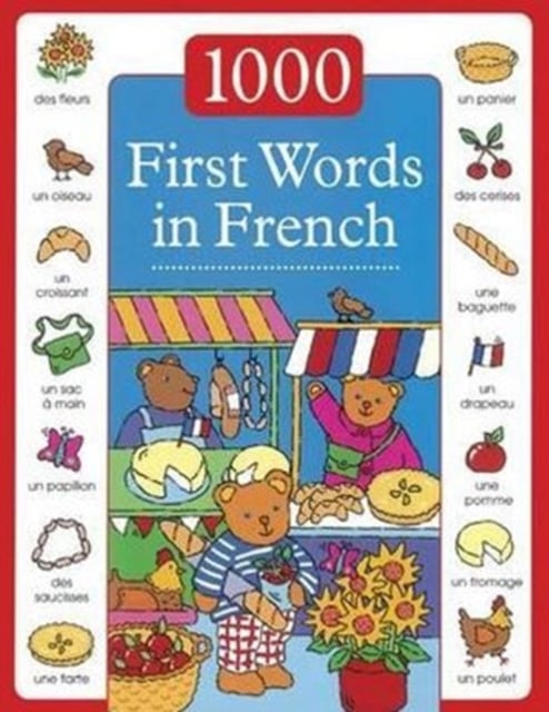 Book cover of 1000 First Words in French