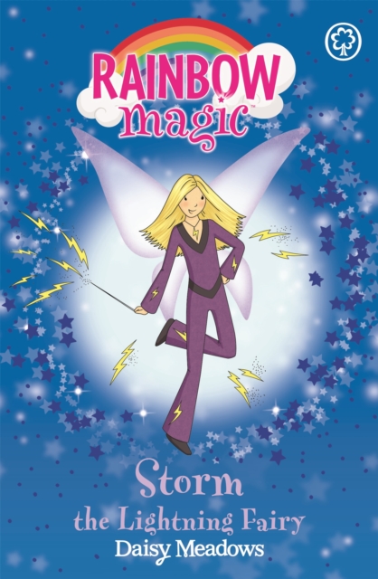 Book cover of Rainbow Magic: Storm The Lightning Fairy