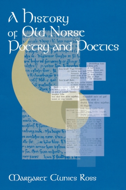 Book cover of A History of Old Norse Poetry and Poetics