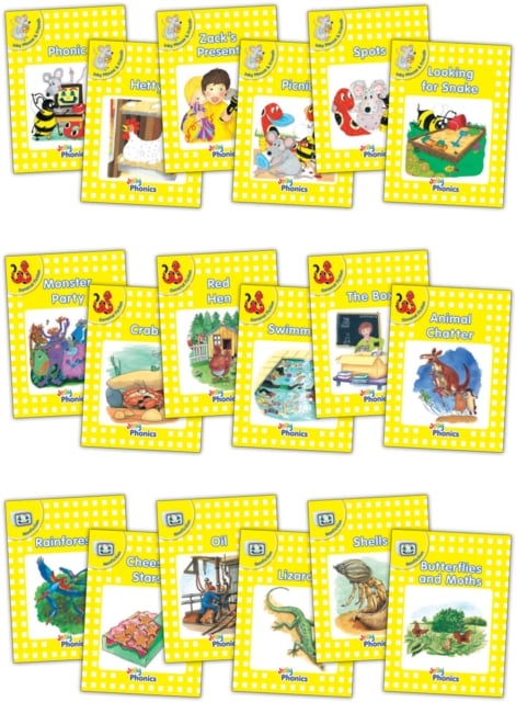 Book cover of Jolly Phonics Readers, Complete Set Level 2