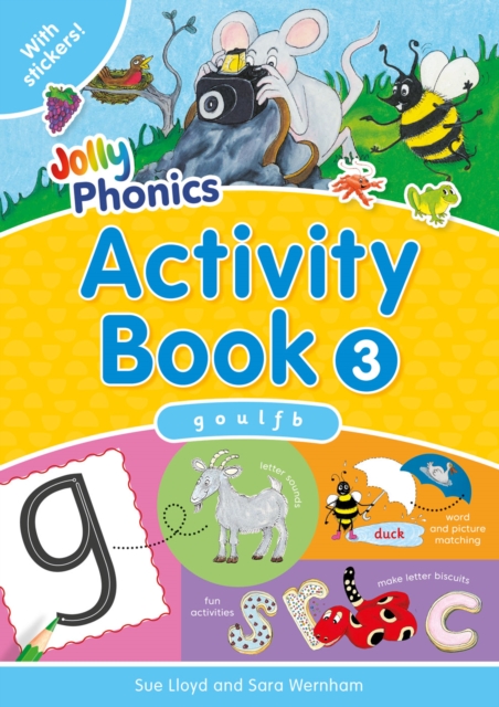 Jolly Phonics Activity Book 3 by Sara Wernham, Sue Lloyd | Shakespeare ...