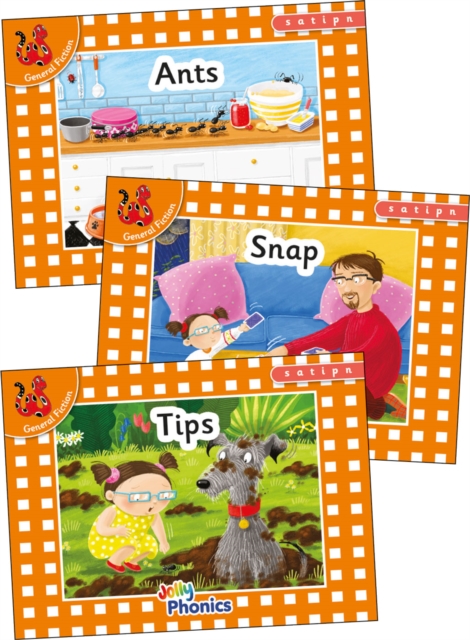 Book cover of Jolly Phonics Orange Level Readers Set 1
