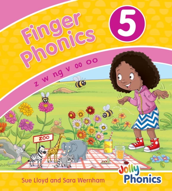 Book cover of Finger Phonics Book 5