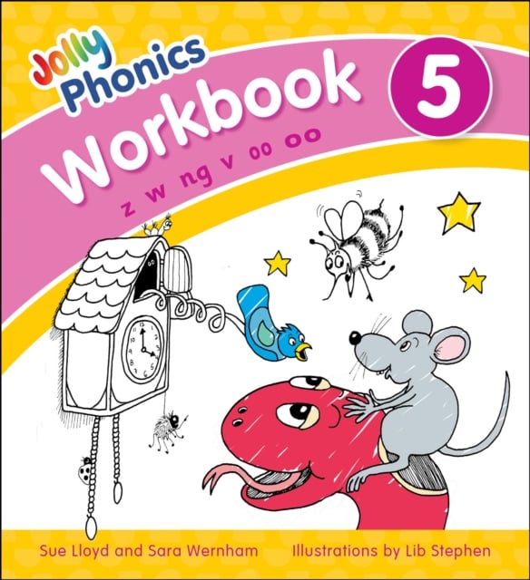 Book cover of Jolly Phonics Workbook 5