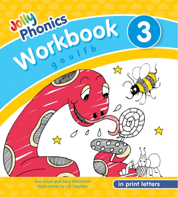 Book cover of Jolly Phonics Workbook 3