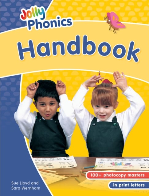 Book cover of Jolly Phonics Handbook