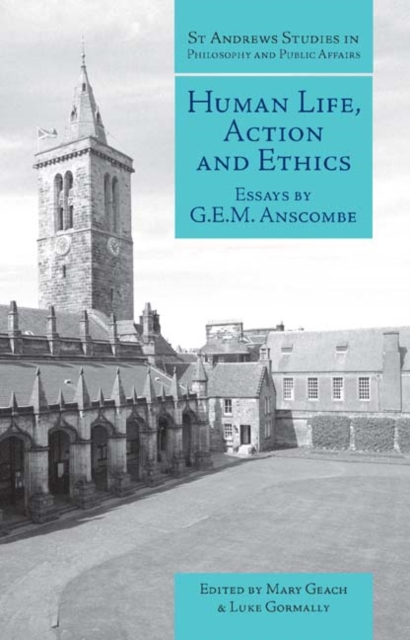 Book cover of Human Life, Action and Ethics