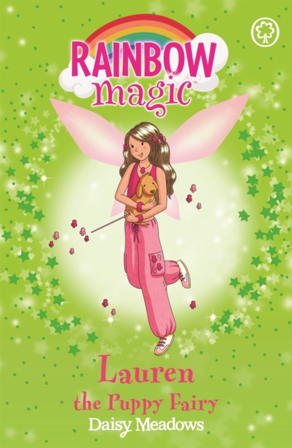 Book cover of Rainbow Magic: Lauren The Puppy Fairy