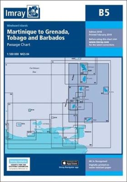 Book cover of Imray Chart B5