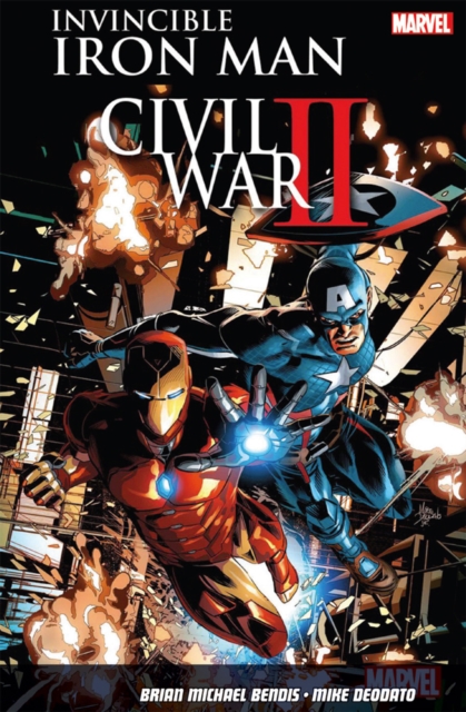 Book cover of Invincible Iron Man Vol. 3: Civil War Ii