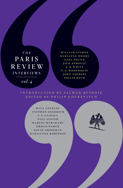 Book cover of The Paris Review Interviews: Vol. 4