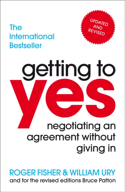 Book cover of Getting to Yes
