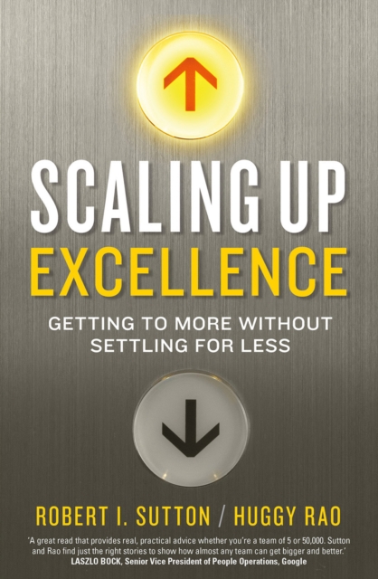 Book cover of Scaling up Excellence