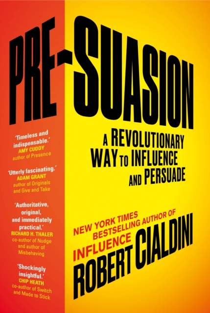 Book cover of Pre-Suasion