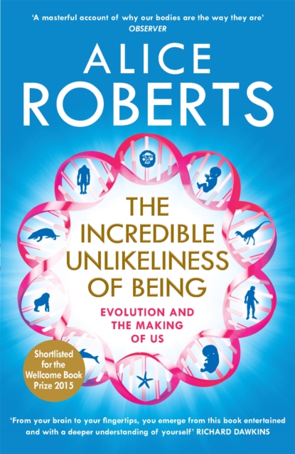 Book cover of The Incredible Unlikeliness of Being