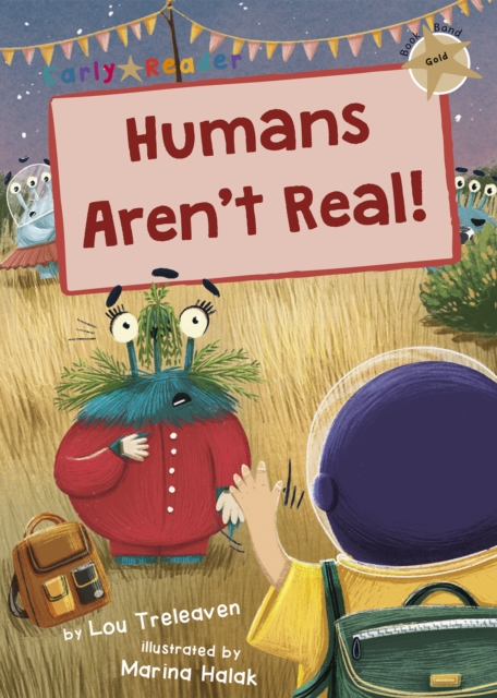 Book cover of Humans Aren't Real!