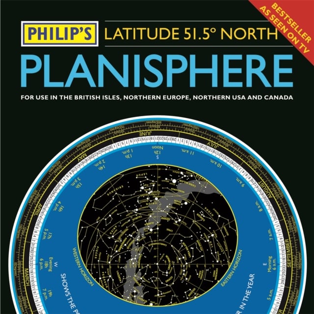 Book cover of Philip's Planisphere (Latitude 51.5 North)