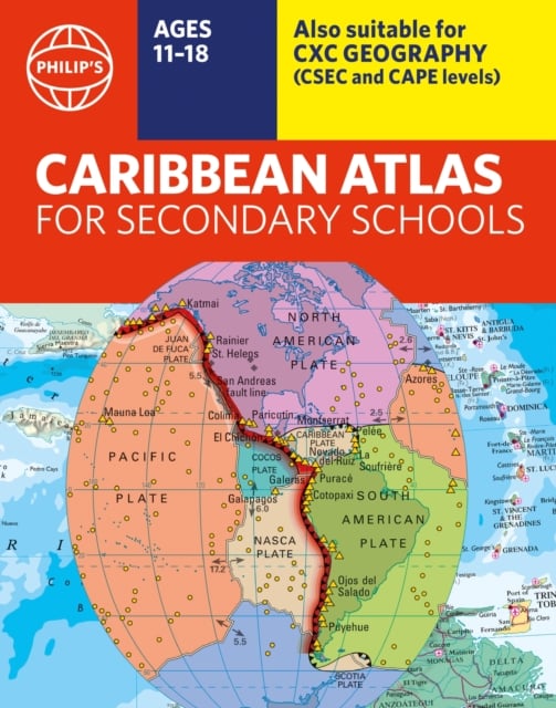 Book cover of Philip's Caribbean Atlas for Secondary Schools